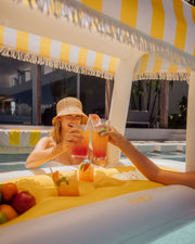 FUNBOY Floating Cabana Bar - 4 Couple Holders